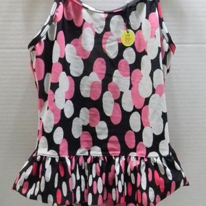 NWT GAP Kids girls big dot ruffle swimsuit sz 8